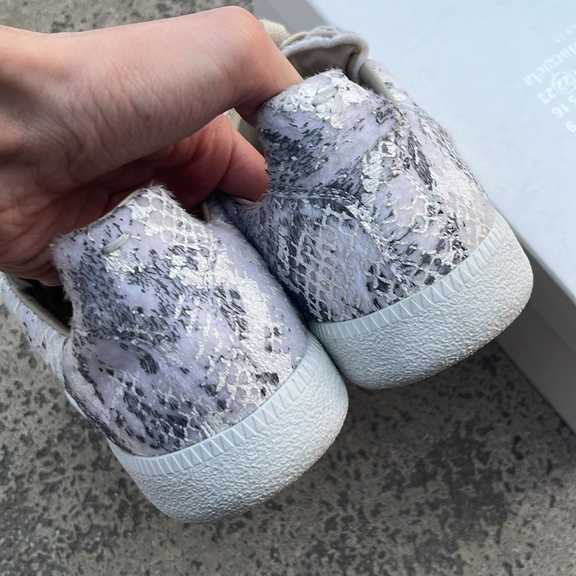 Maison Margiela GAT Snakeskin Python - EU40 / US7 / UK6