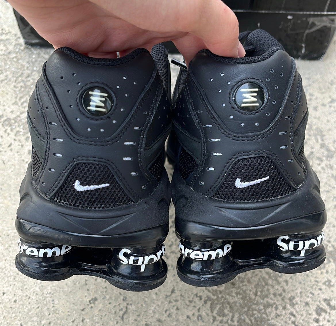 Shox Supreme Black - EU45 / US11 / UK10