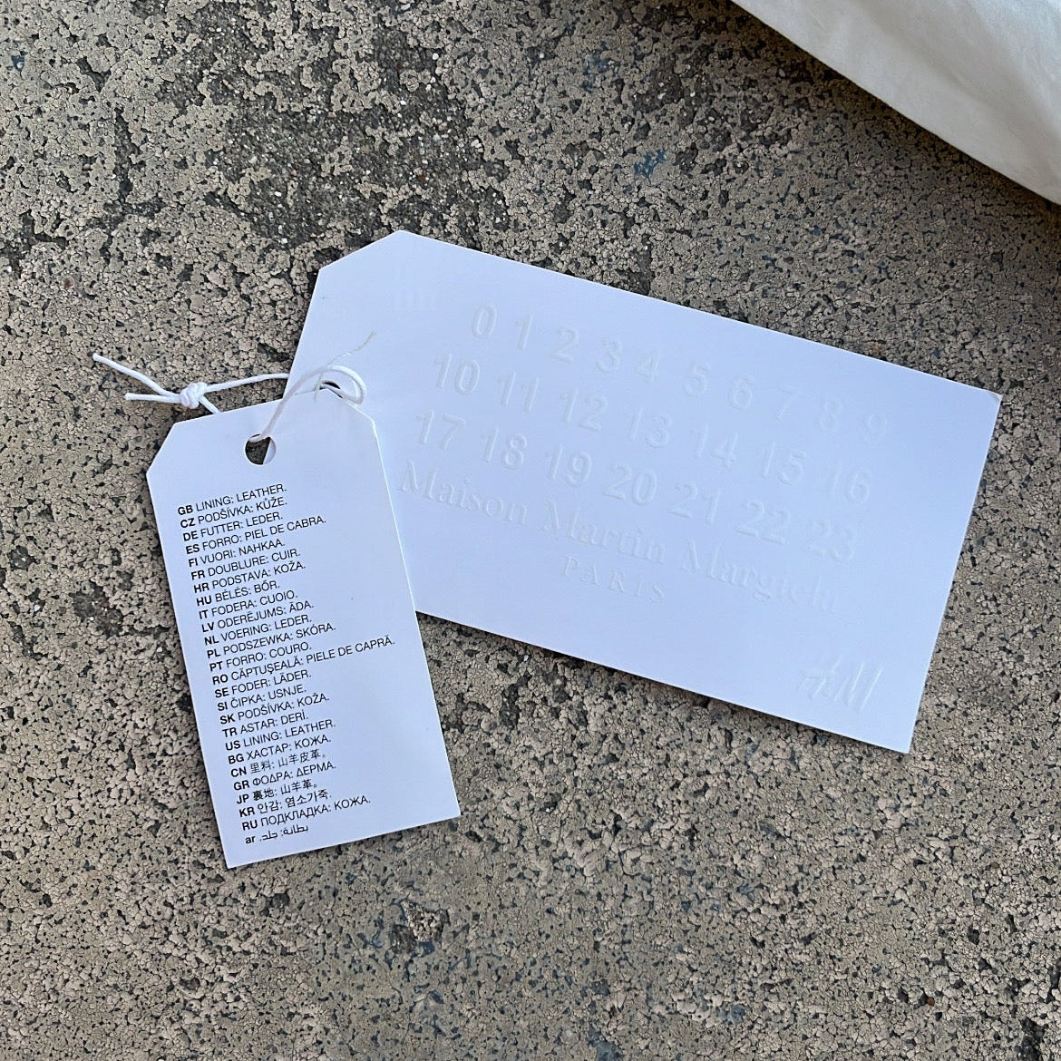 Maison Margiela x H&M High-Top White - EU43 / US10 / UK9