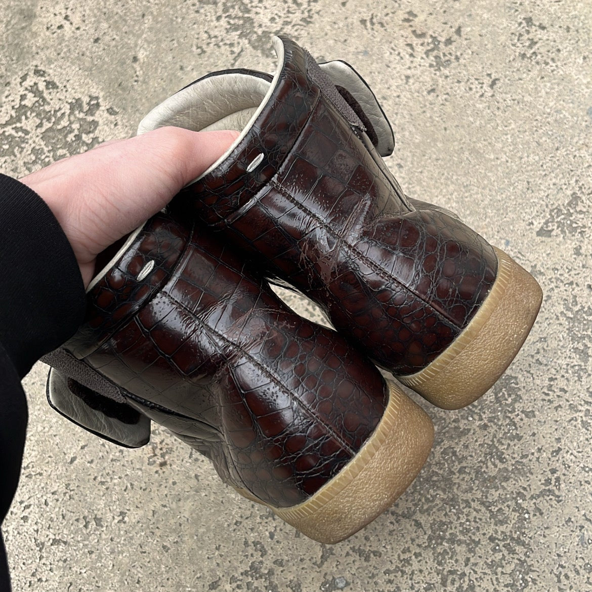 Maison Margiela Future Crocodile Leather - EU45 / US11 / UK10