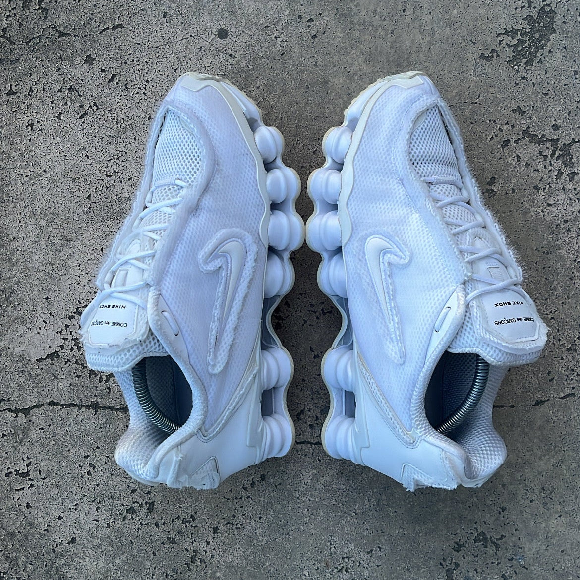 Shox CDG White - EU43 / US9.5 / UK8.5