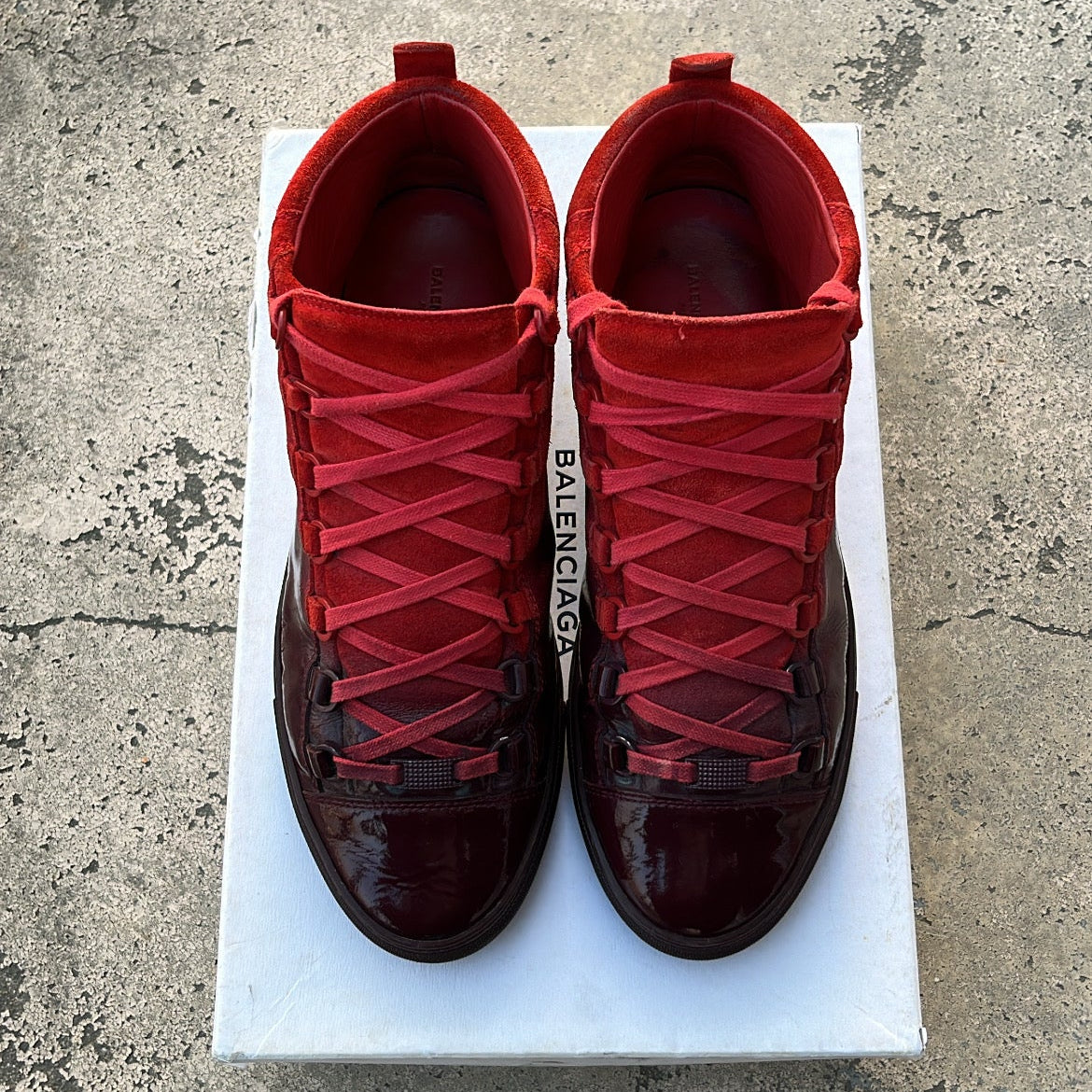 Balenciaga Arena Gradient Red - EU42.5 / US9 / UK8