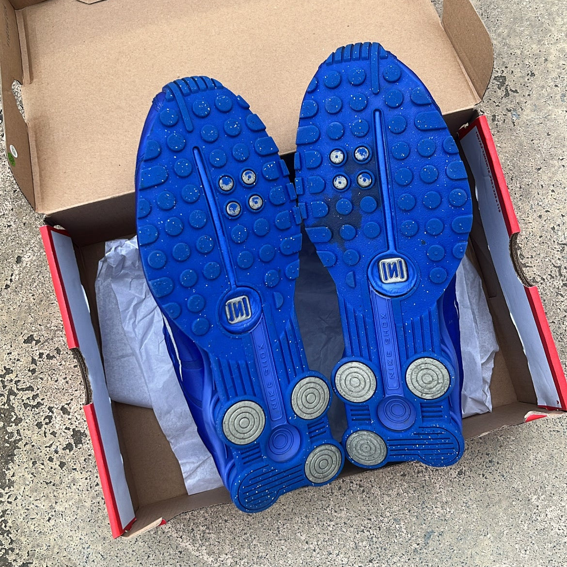 Shox R4 Racer Blue - EU44.5 / US10.5 / UK9.5