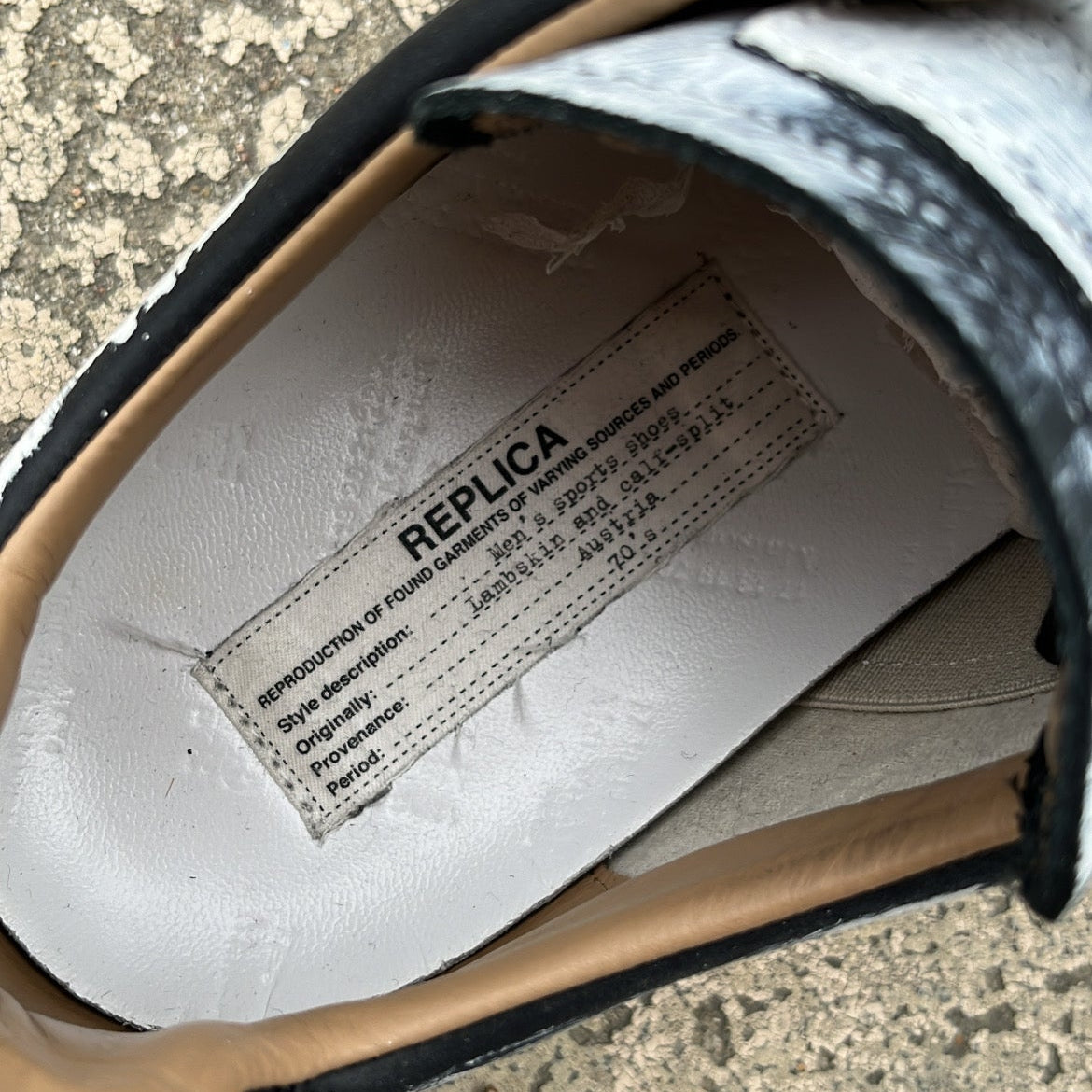 Maison Margiela GAT Bianchetto White - EU42 / US8.5 / UK7.5