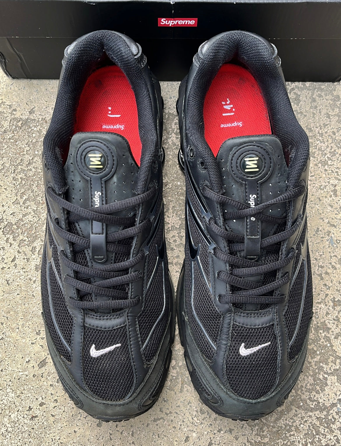 Shox Supreme Black - EU44 / US10 / UK9