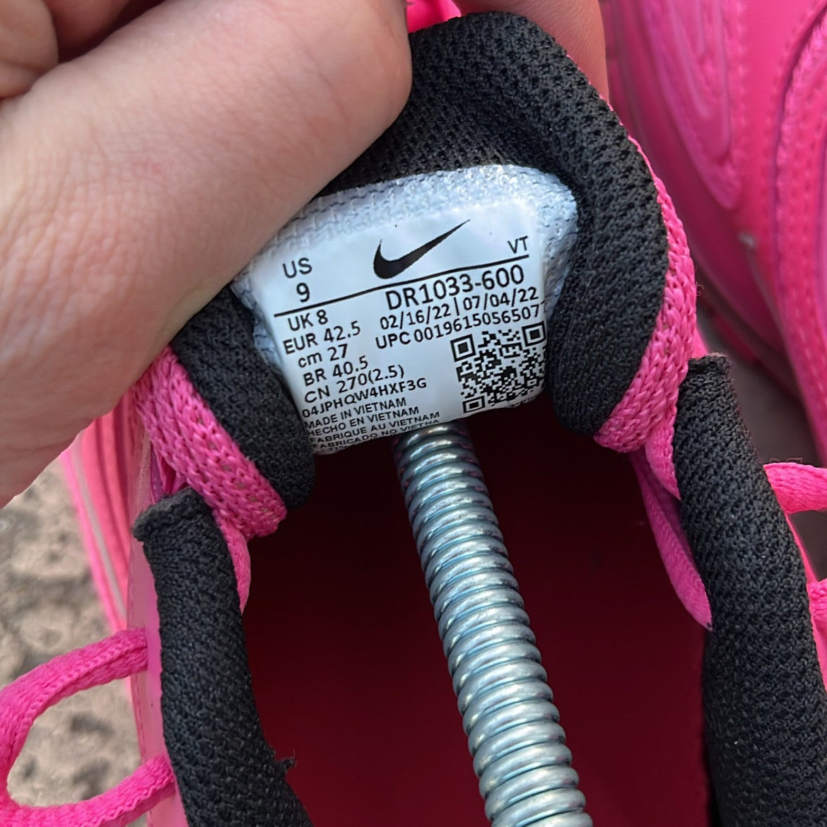 Air Max 98TL Supreme Pink - EU42.5 / US9 / UK8