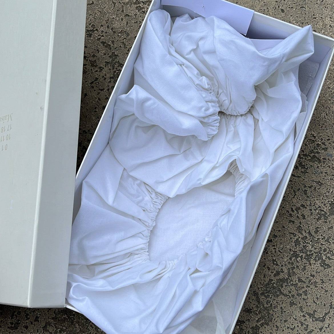 Maison Margiela GAT Paint Splatter White - EU40.5 / US7.5 / UK6.5