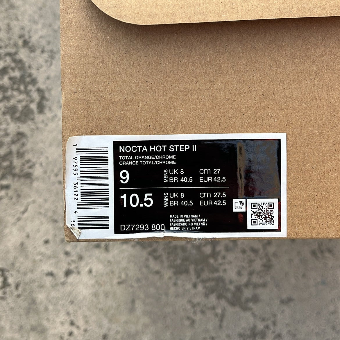 Nocta Hot Step 2 Orange - EU42.5 / US9 / UK8