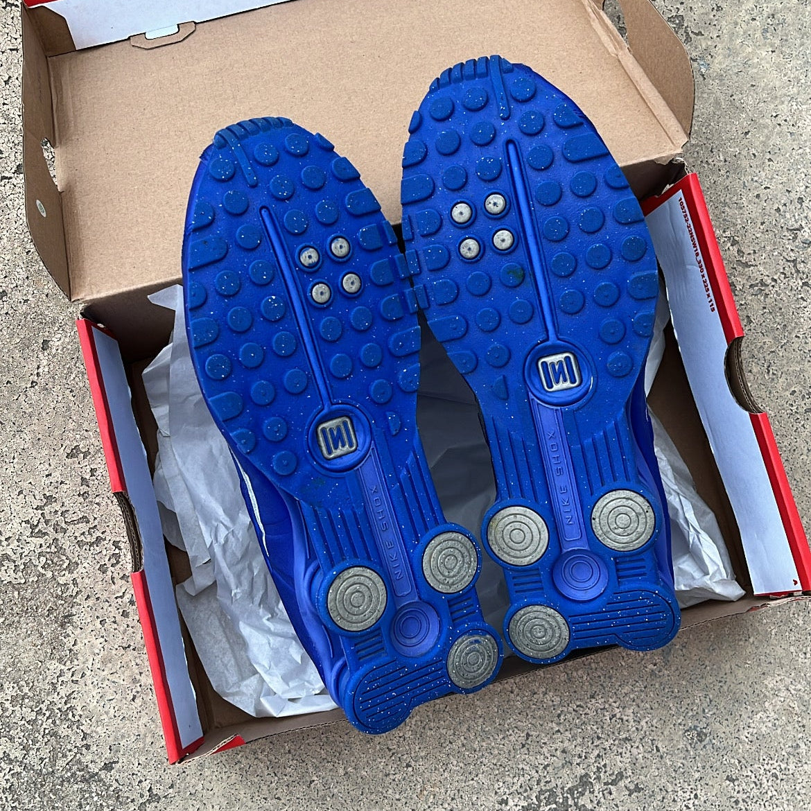 Shox R4 Racer Blue - EU44.5 / US10.5 / UK9.5