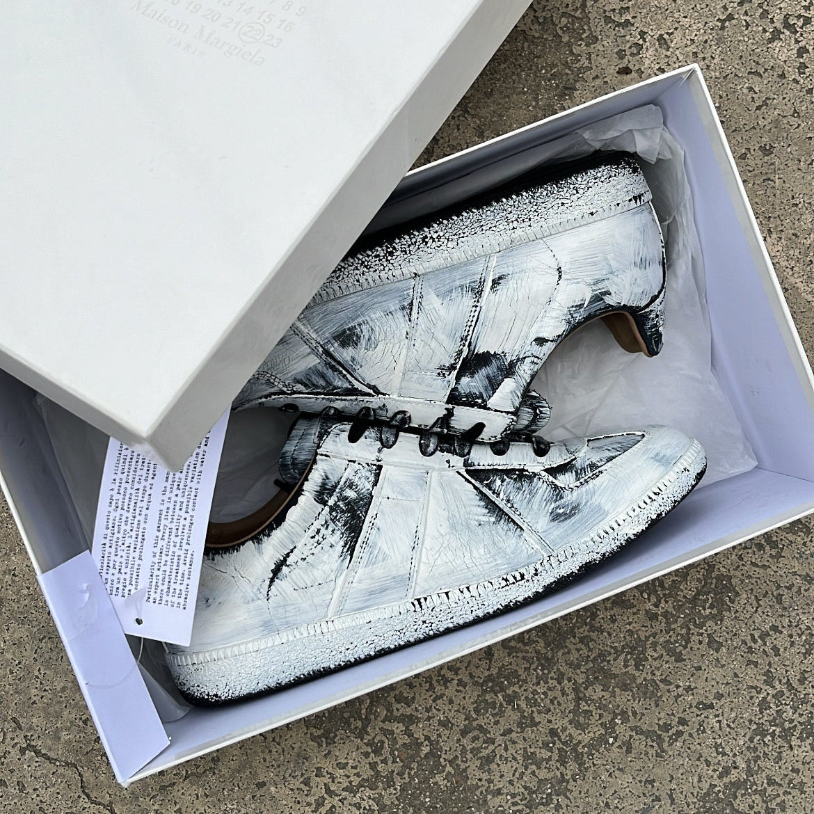 Maison Margiela GAT Bianchetto White - EU42 / US8.5 / UK7.5