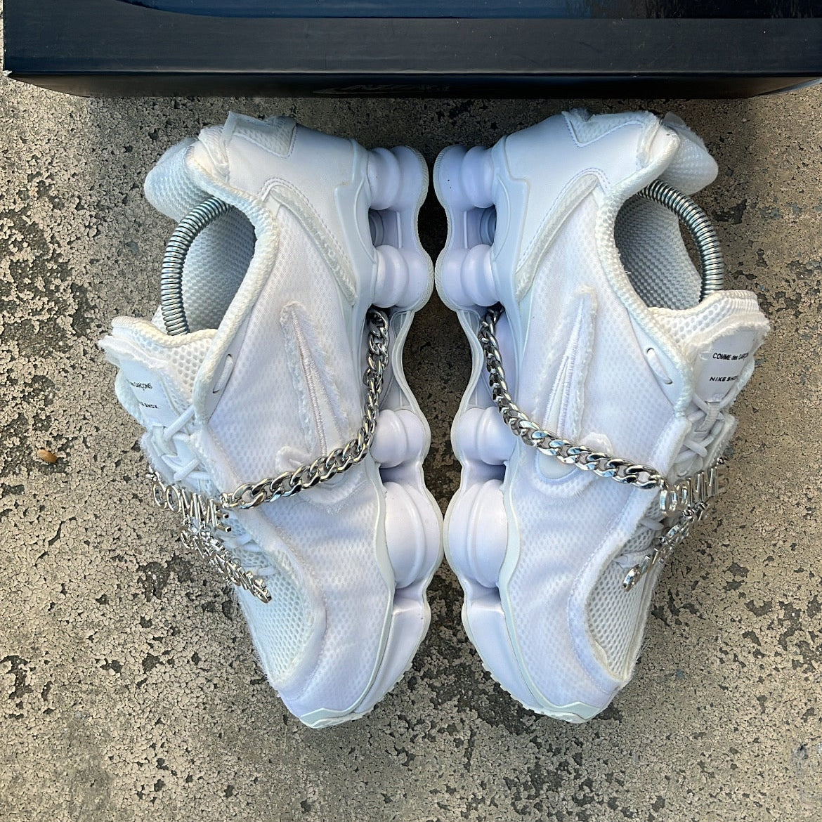 Shox CDG White - EU40.5 / US7.5 / UK6.5