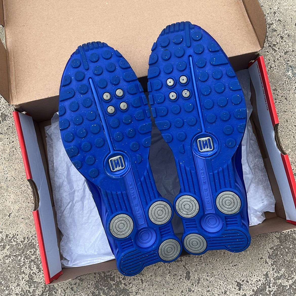 Shox R4 Racer Blue - EU43 / US9.5 / UK8.5