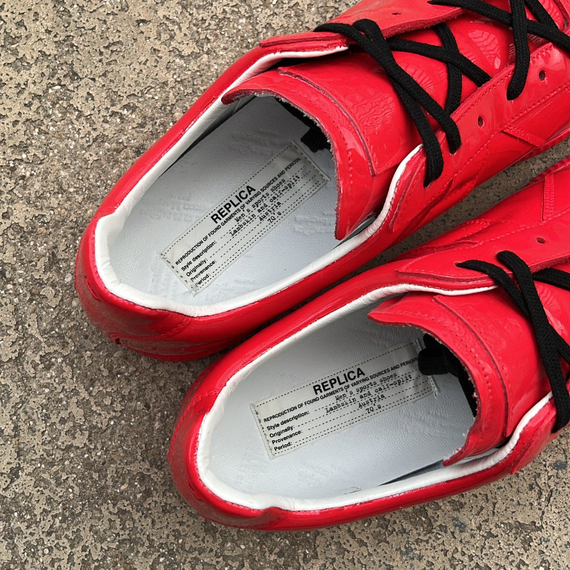 Maison Margiela GAT Red Patent - EU44 / US10 / UK9