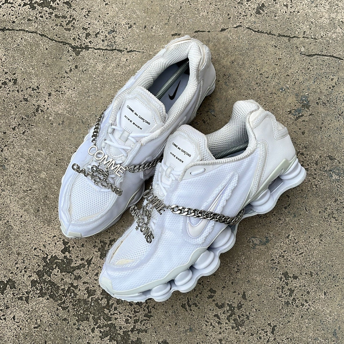Shox CDG White - EU47 / US12.5 / UK11.5