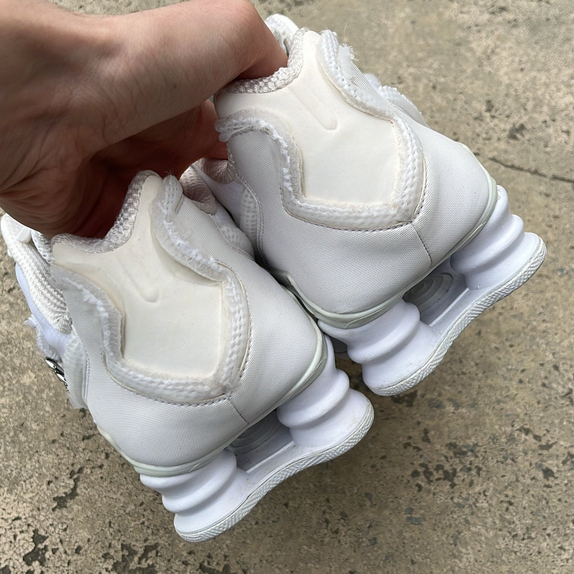 Shox CDG White - EU47 / US12.5 / UK11.5