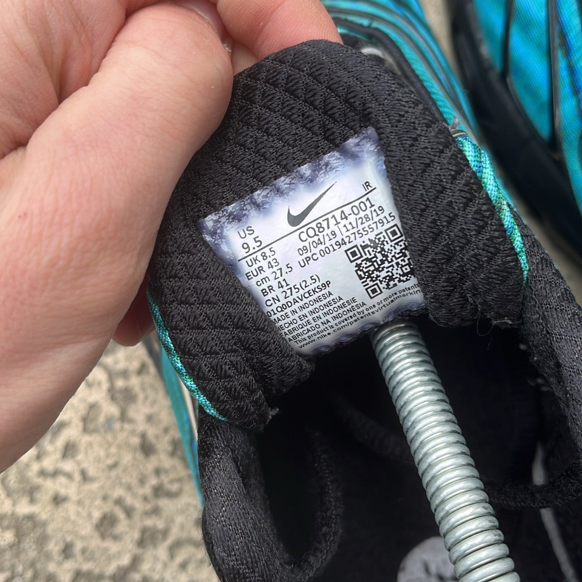 Air Max Skepta Blue - EU43 / US9.5 / UK8.5