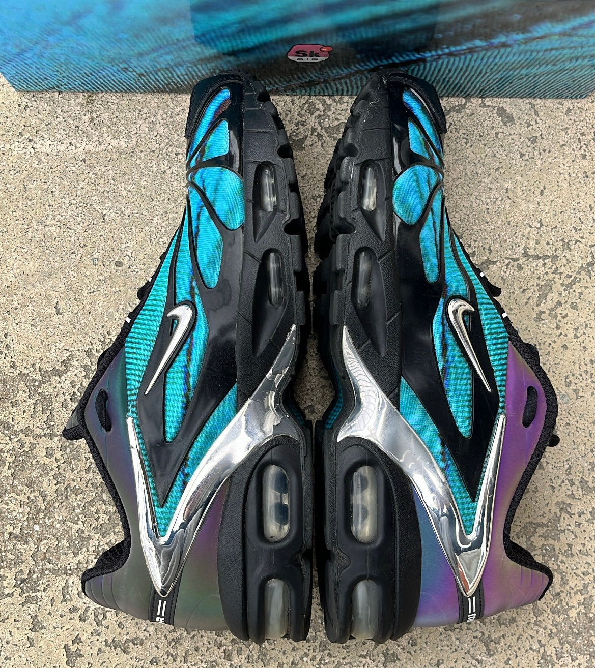 Nike Air Max Skepta 青 Air Max Tailwind V x Skepta 'Chrome Blue' Release Date. Nike SNKRS