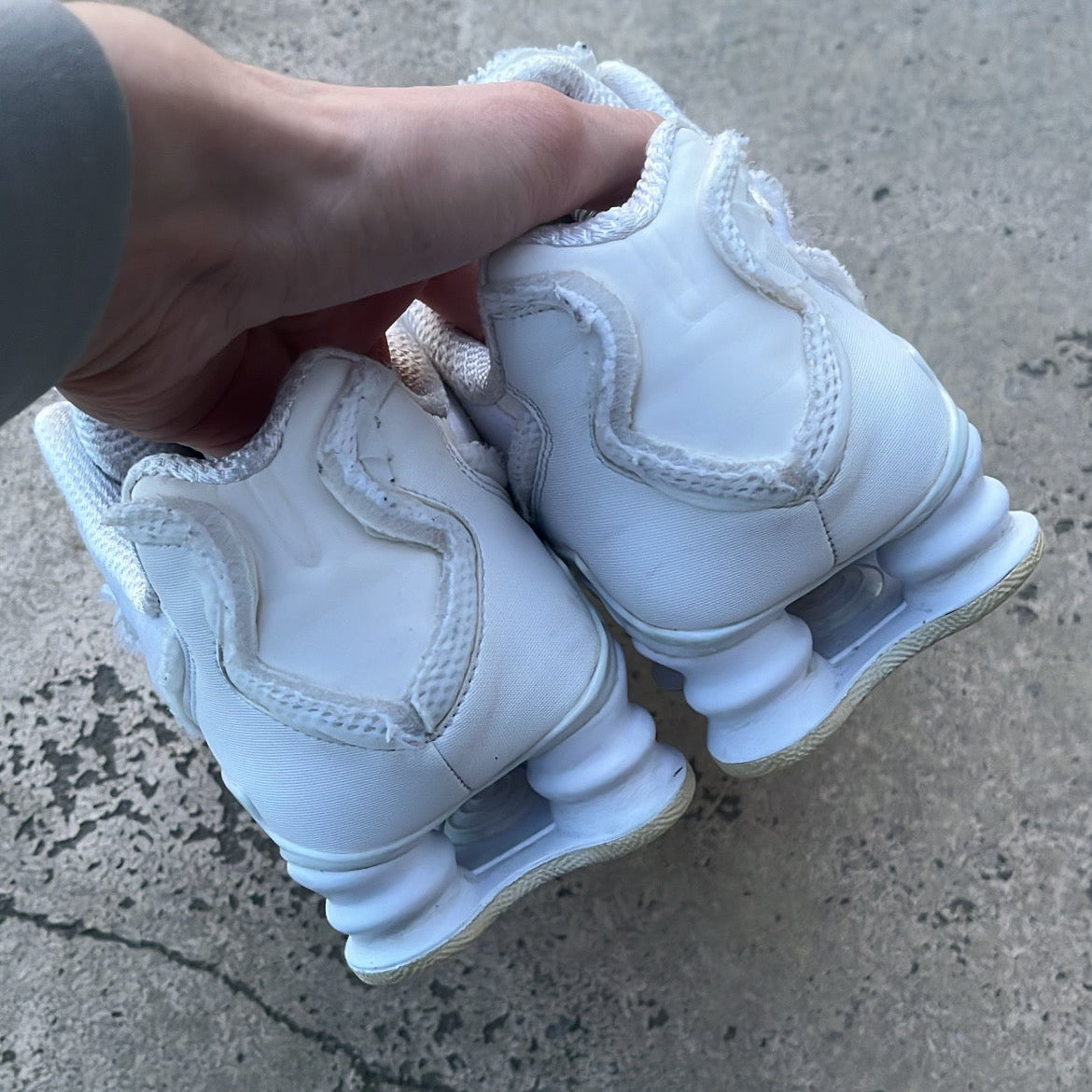 Shox CDG White - EU43 / US9.5 / UK8.5