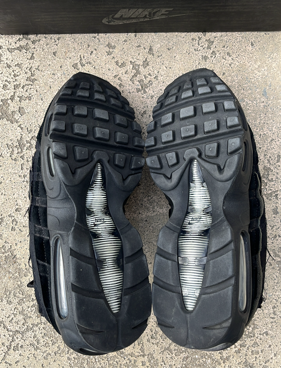 Air Max 95 CDG Black - EU41 / US8 / UK7