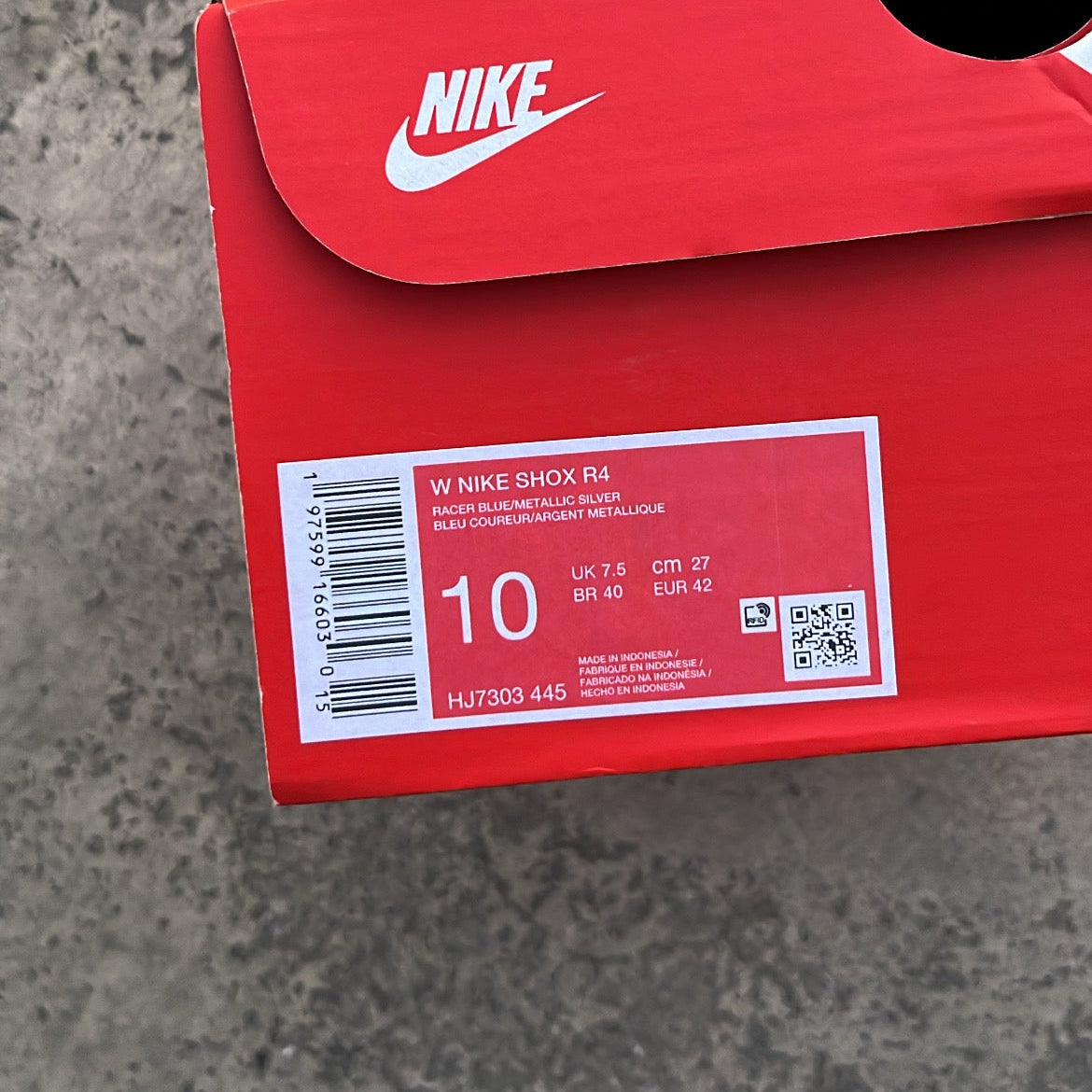 Shox R4 Racer Blue - EU42 / US8.5 / UK7.5