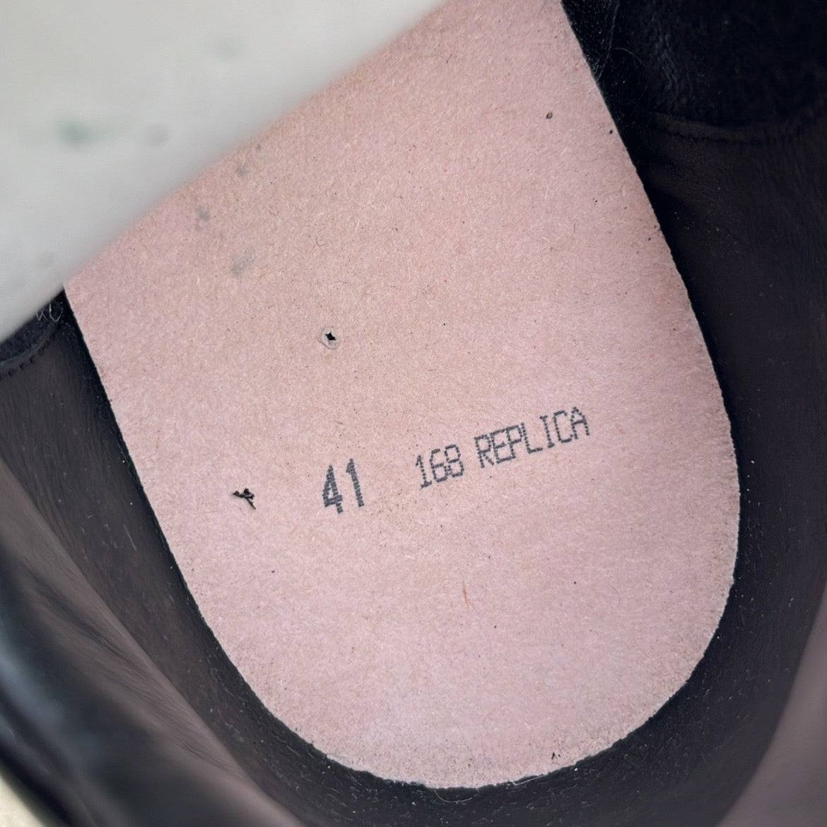 Maison Margiela GAT Black Patent - EU41 / US8 / UK7