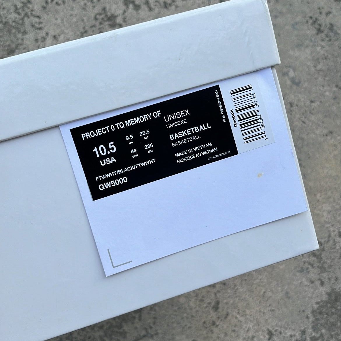 Reebok Maison Margiela White - EU44.5 / US10.5 / UK9.5