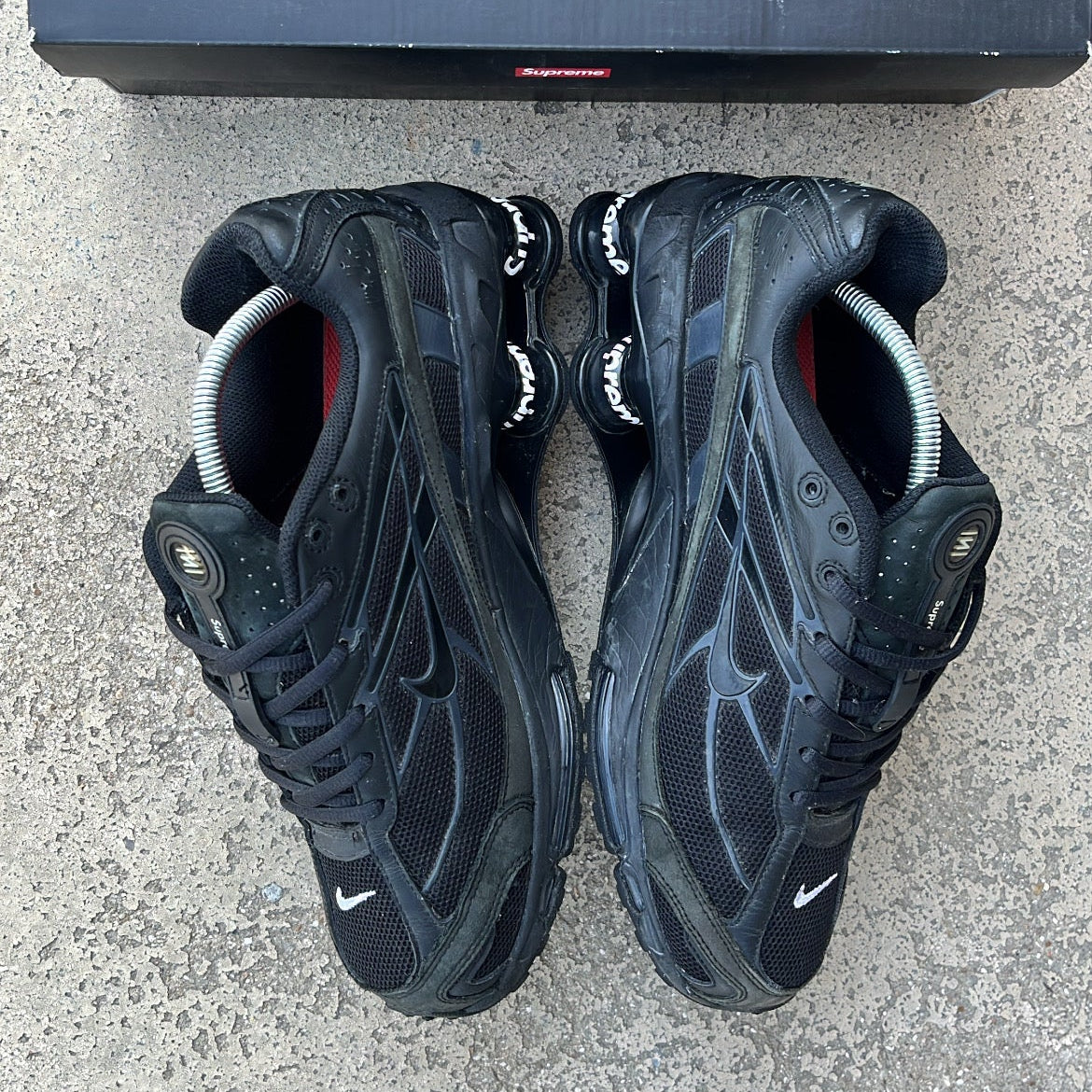 Shox Supreme Black - EU43 / US9.5 / UK8.5