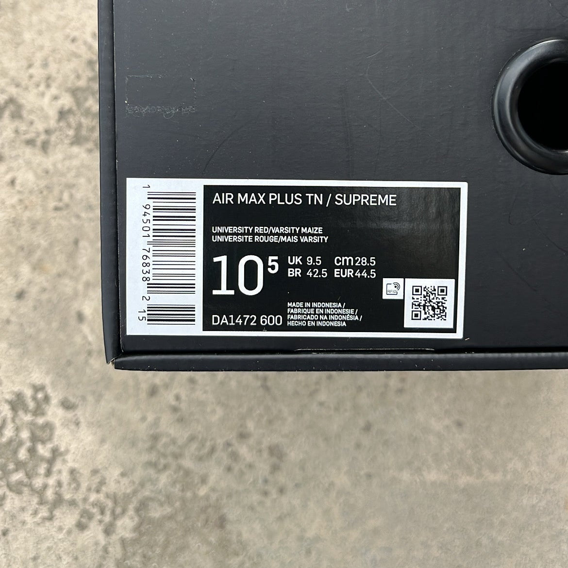 Tn Supreme Red - EU44.5 / US10.5 / UK9.5