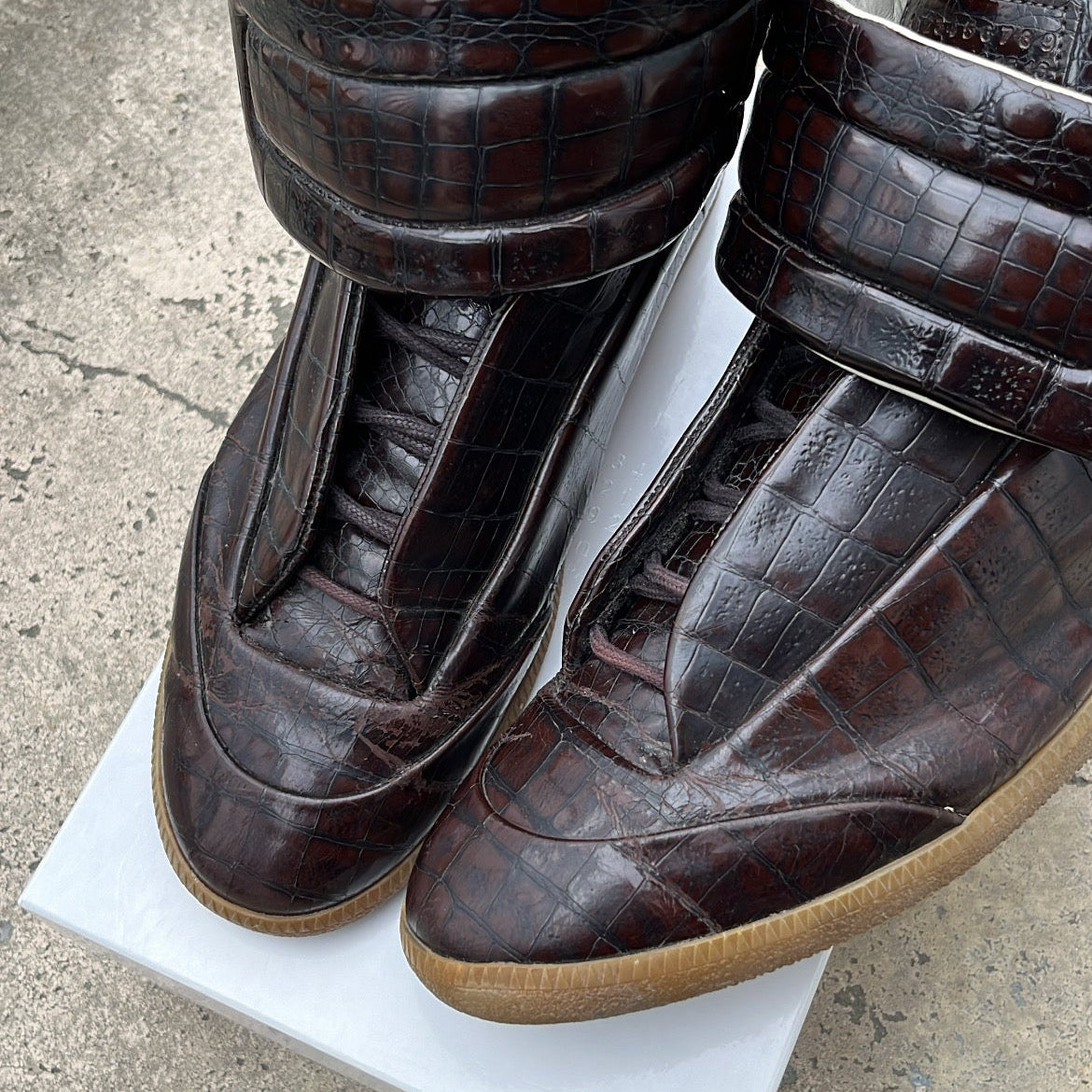 Maison Margiela Future Crocodile Leather - EU45 / US11 / UK10