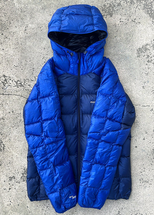 Montbell Alpine Light Down Puffer Blue - M