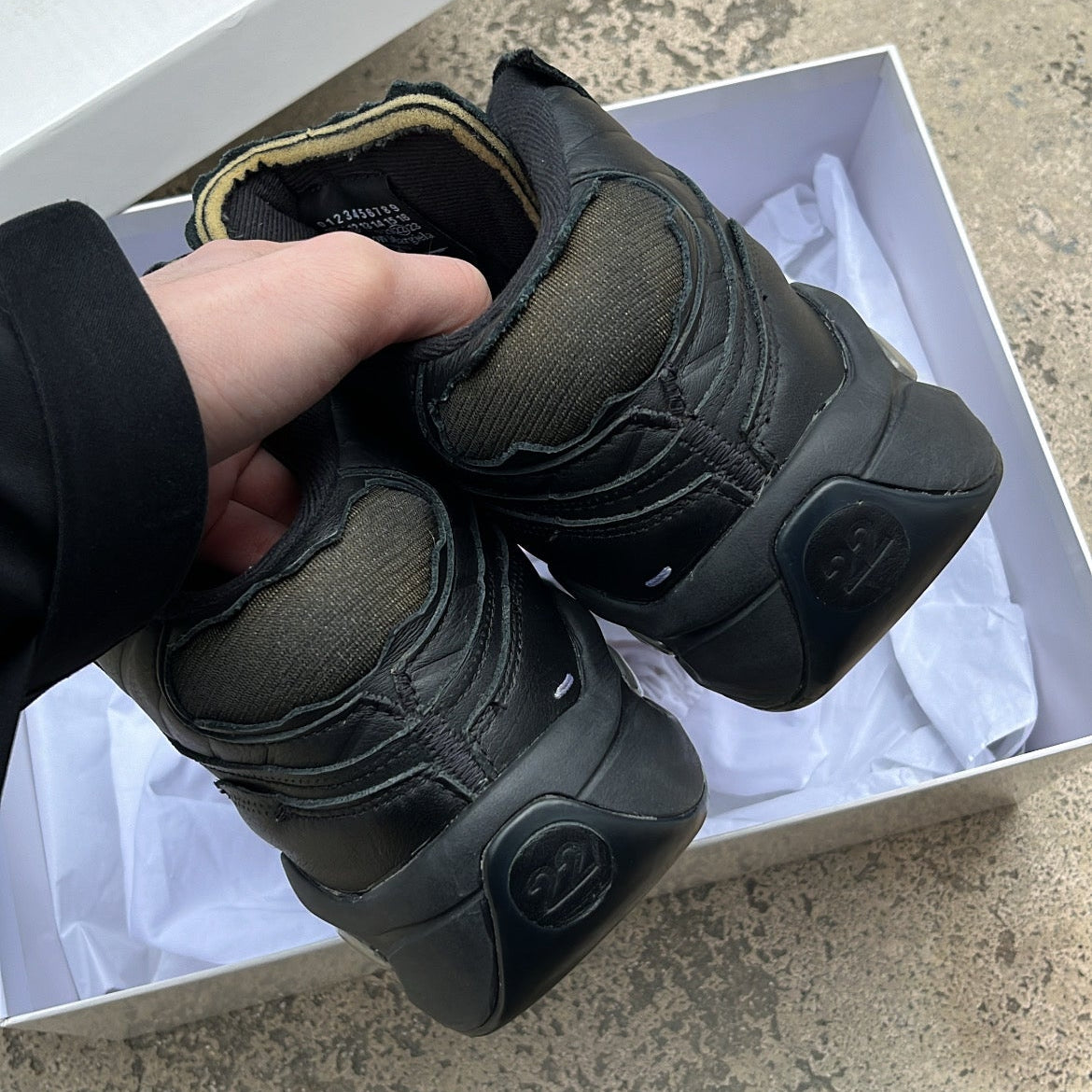 Reebok Maison Margiela Black - EU44 / US10 / UK9