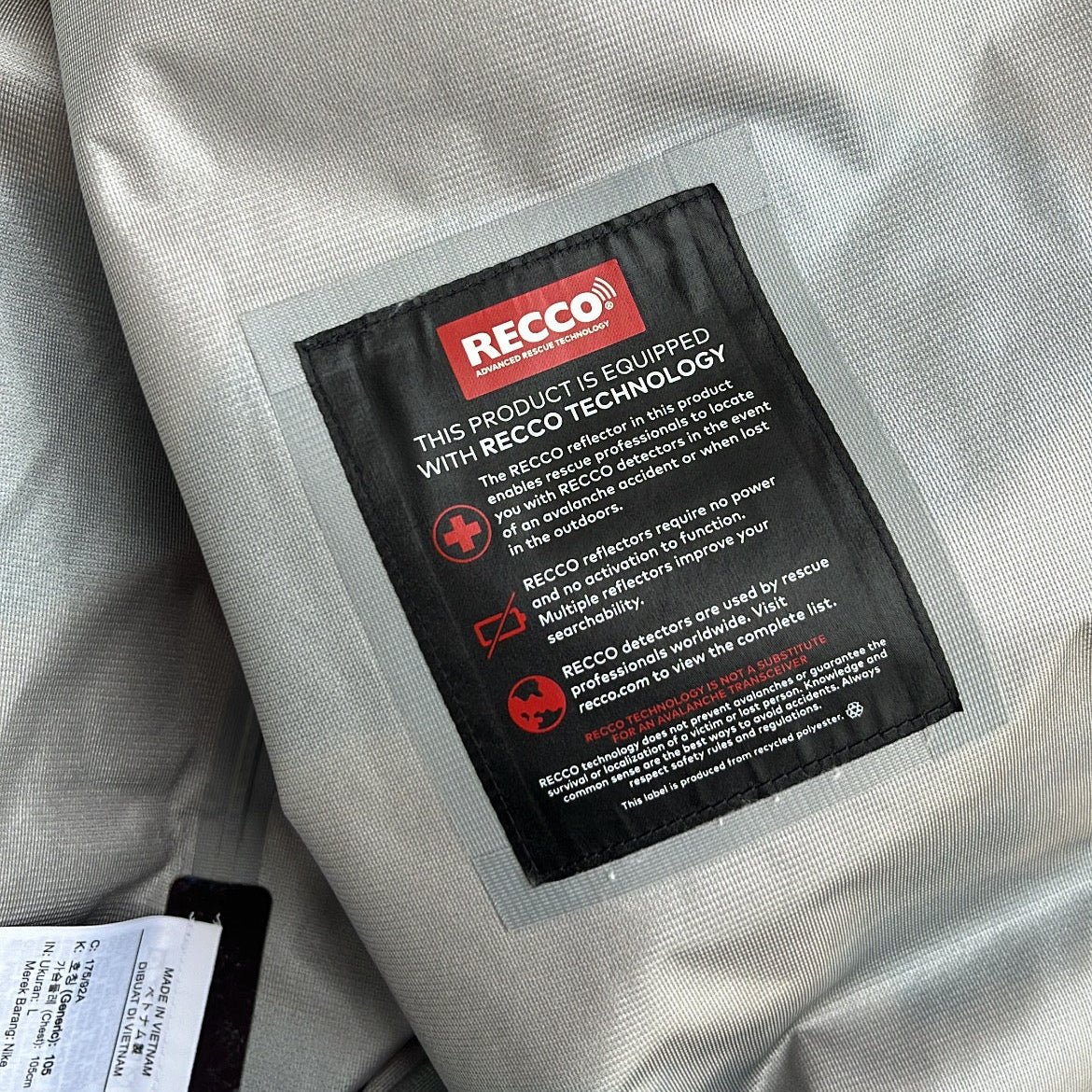 Nike x Nocta Opal Gore-Tex Jacket Orange - L