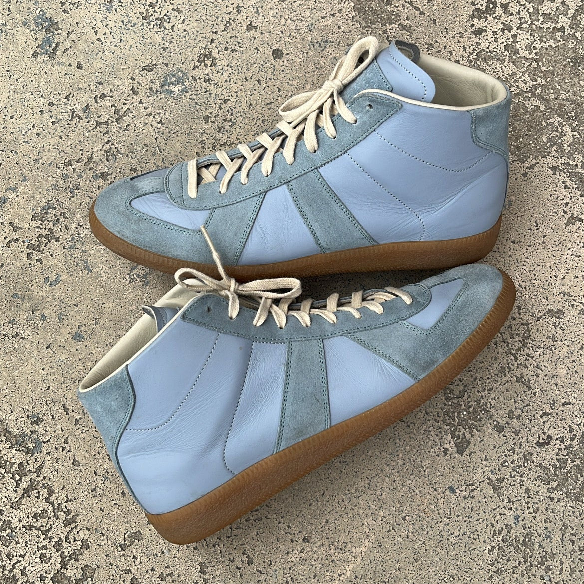 Maison Margiela GAT High-Top Blue - EU44.5 / US10.5 / UK9.5
