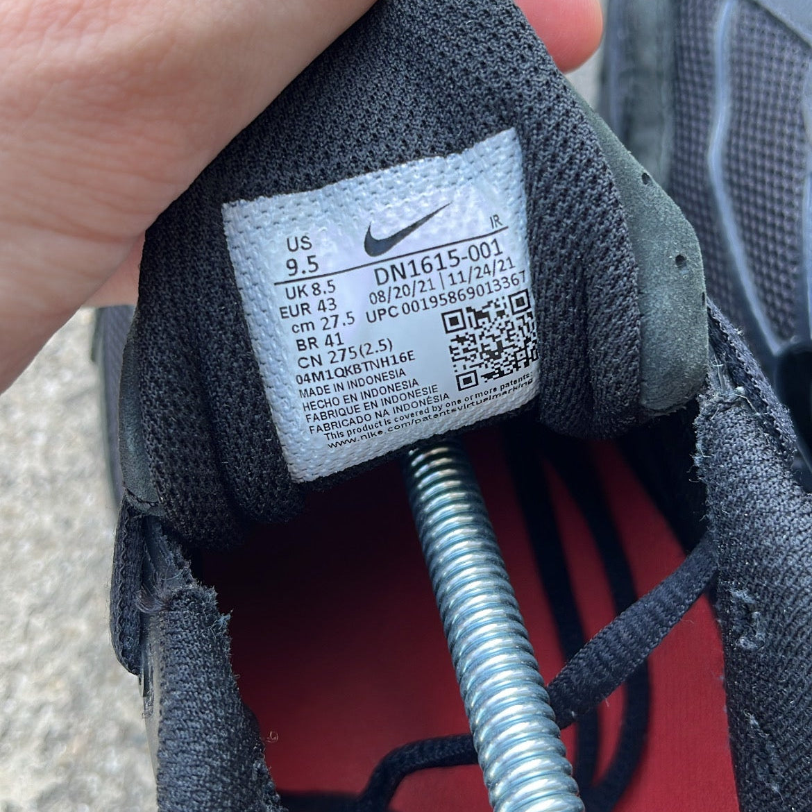 Shox Supreme Black - EU43 / US9.5 / UK8.5