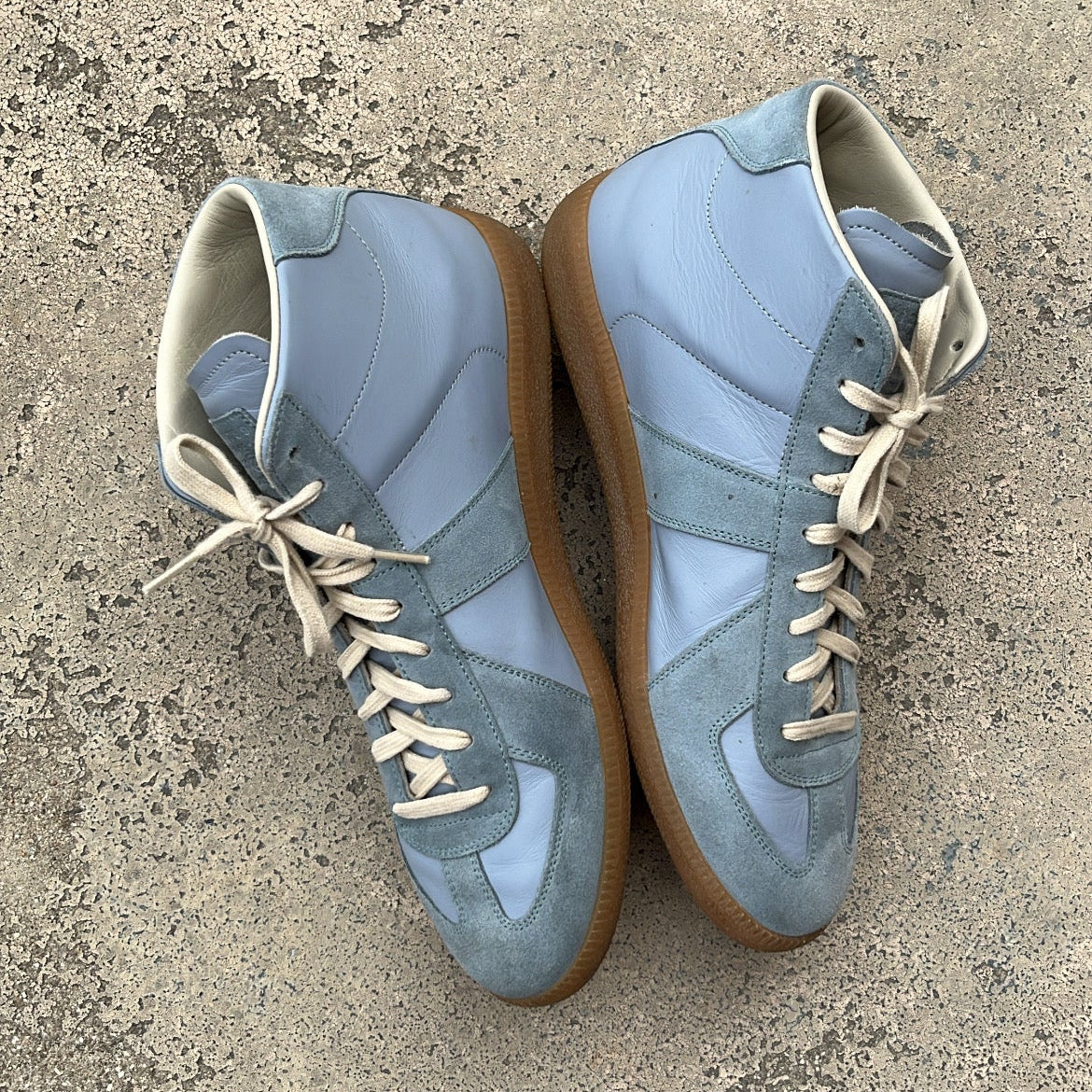Maison Margiela GAT High-Top Blue - EU44.5 / US10.5 / UK9.5