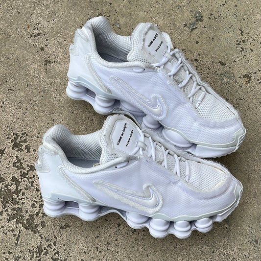 Shox CDG White - EU42 / US8.5 / UK7.5