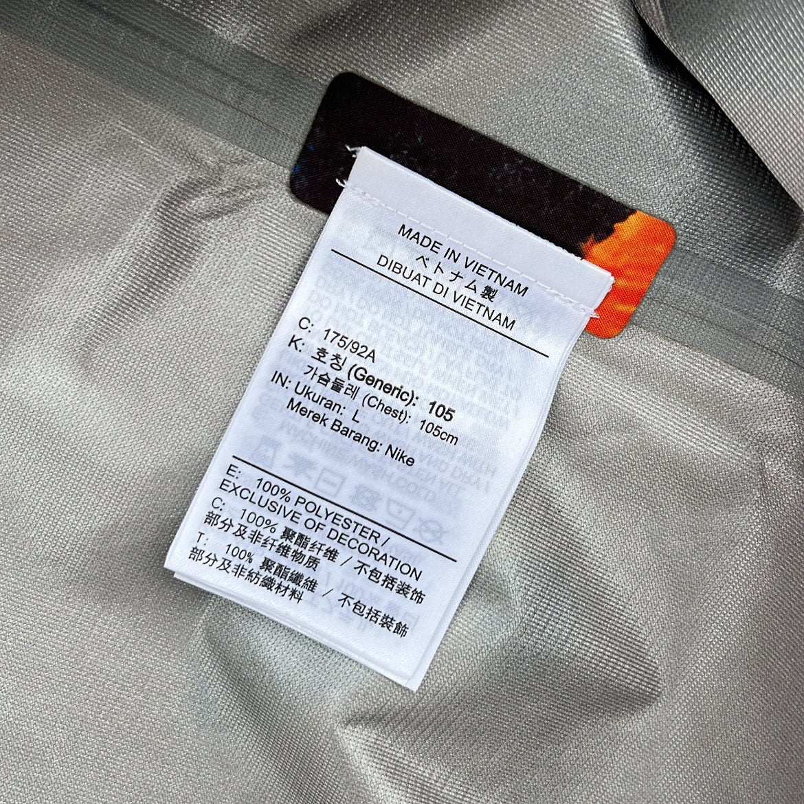 Nike x Nocta Opal Gore-Tex Jacket Orange - L