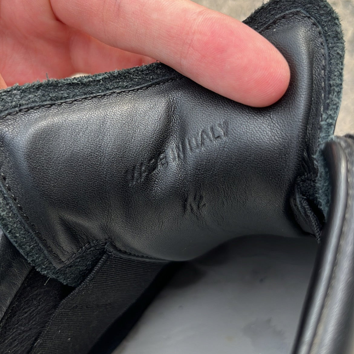 Maison Margiela GAT Triple Black - EU42 / US8.5 / UK7.5