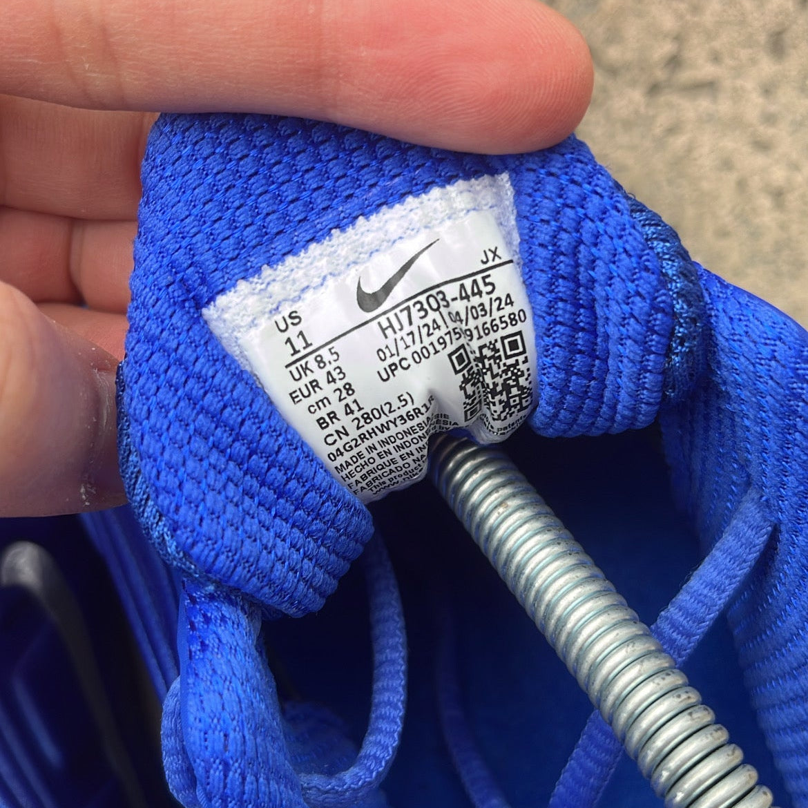 Shox R4 Racer Blue - EU43 / US9.5 / UK8.5