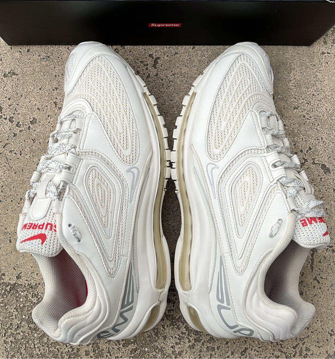 Air Max 98TL Supreme White - EU43 / US9.5 / UK8.5