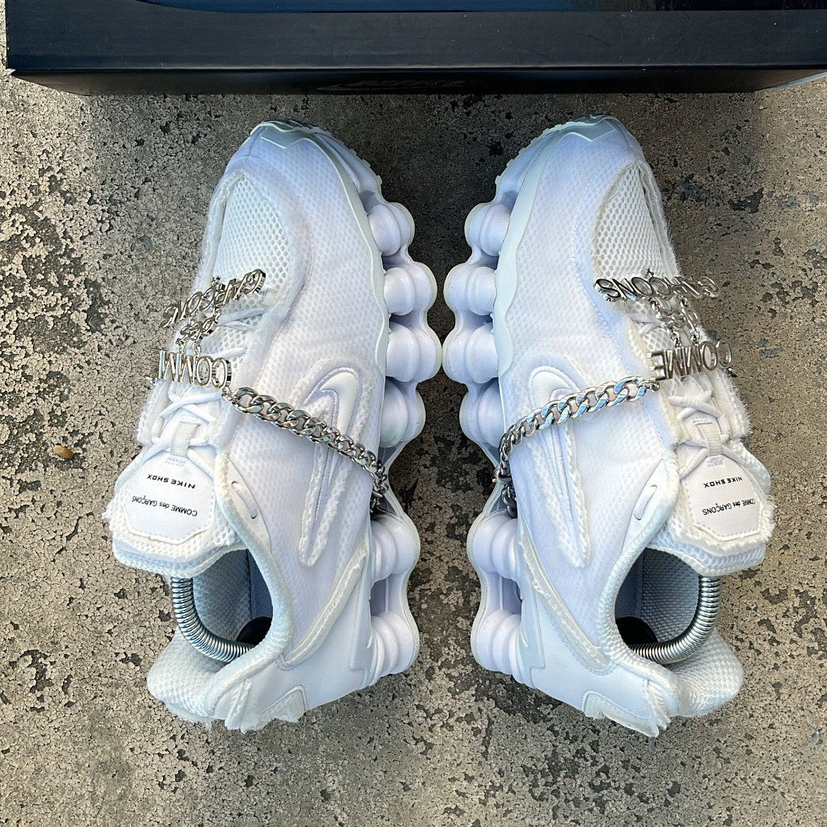Shox CDG White - EU40.5 / US7.5 / UK6.5