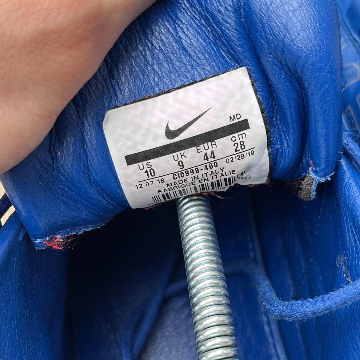 Air Max 95 Supreme Blue - EU44 / US10 / UK9