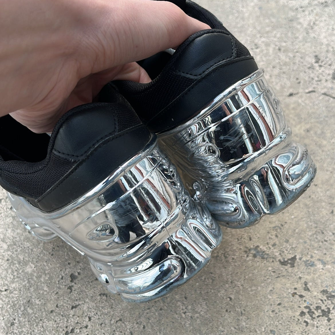 Adidas Ozweego Raf Simons Black - EU44.5 / US10.5 / UK9.5