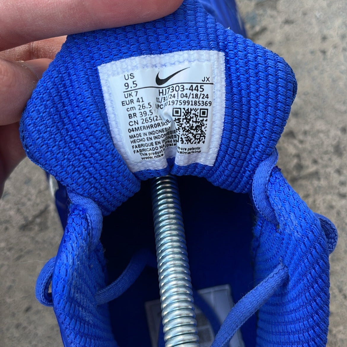 Shox R4 Racer Blue - EU41 / US8 / UK7