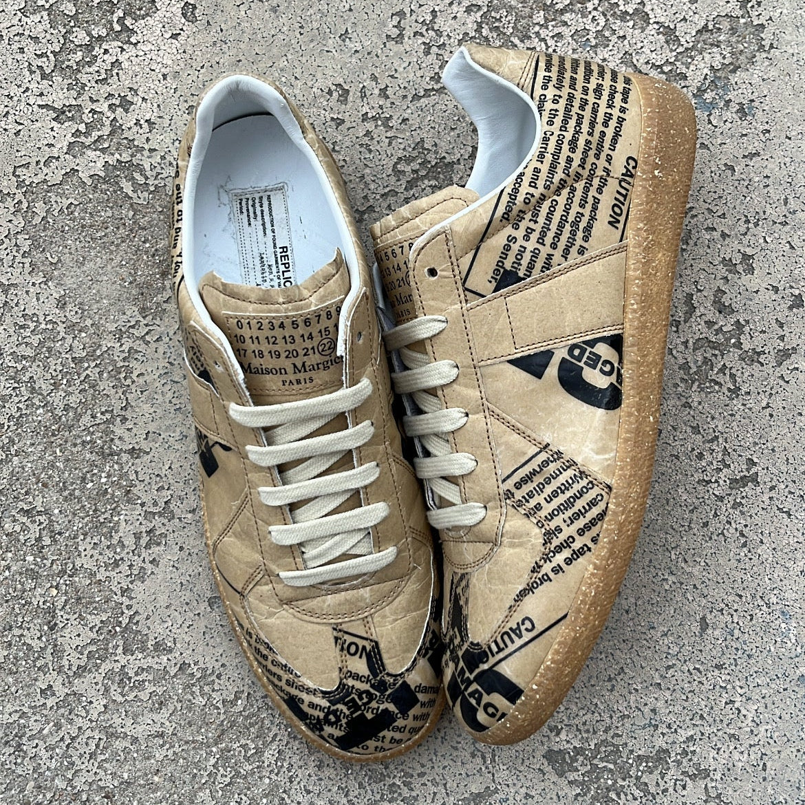Maison Margiela GAT Newspaper - EU43 / US9.5 / UK8.5