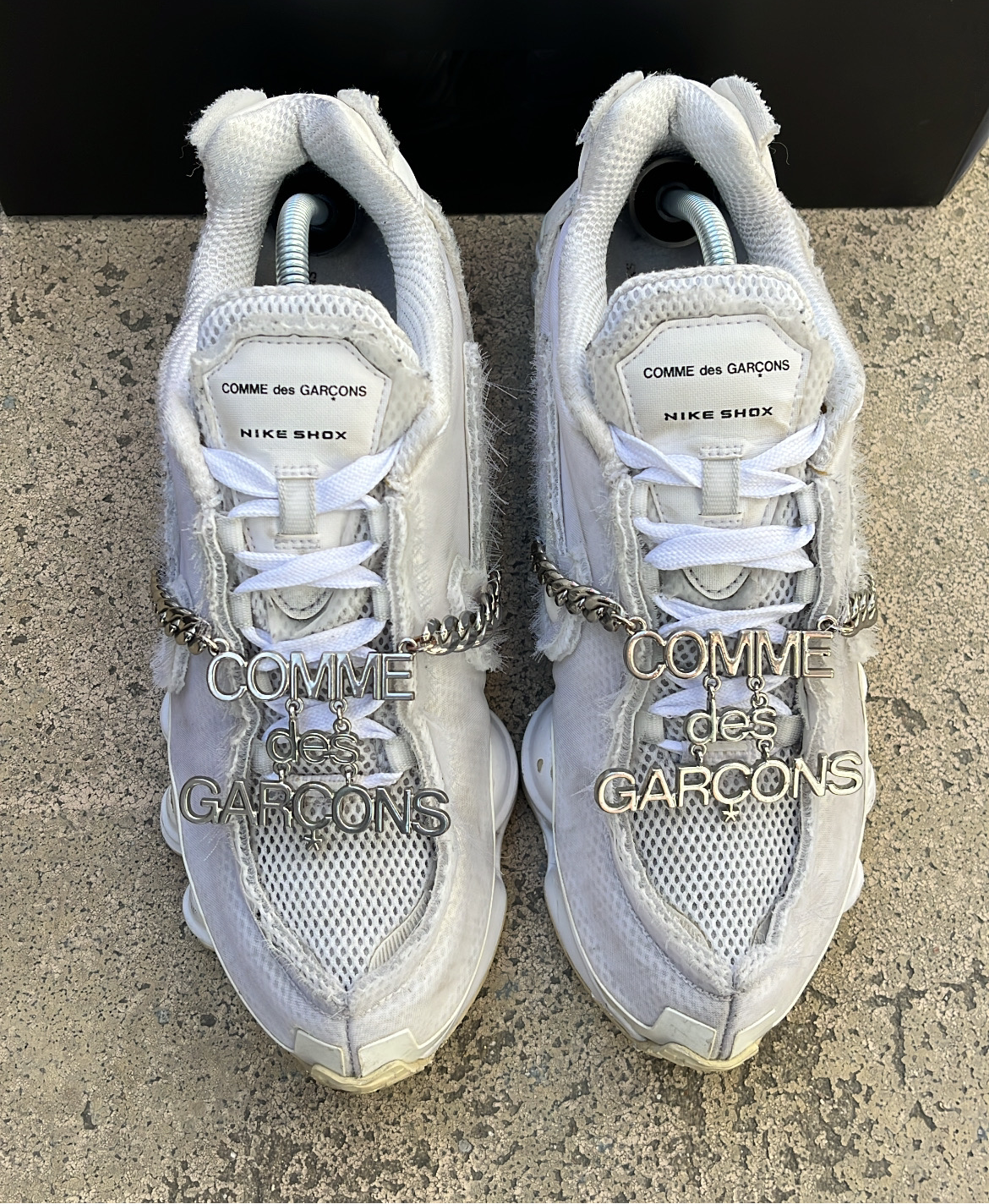 Shox CDG White - EU43 / US9 / UK8
