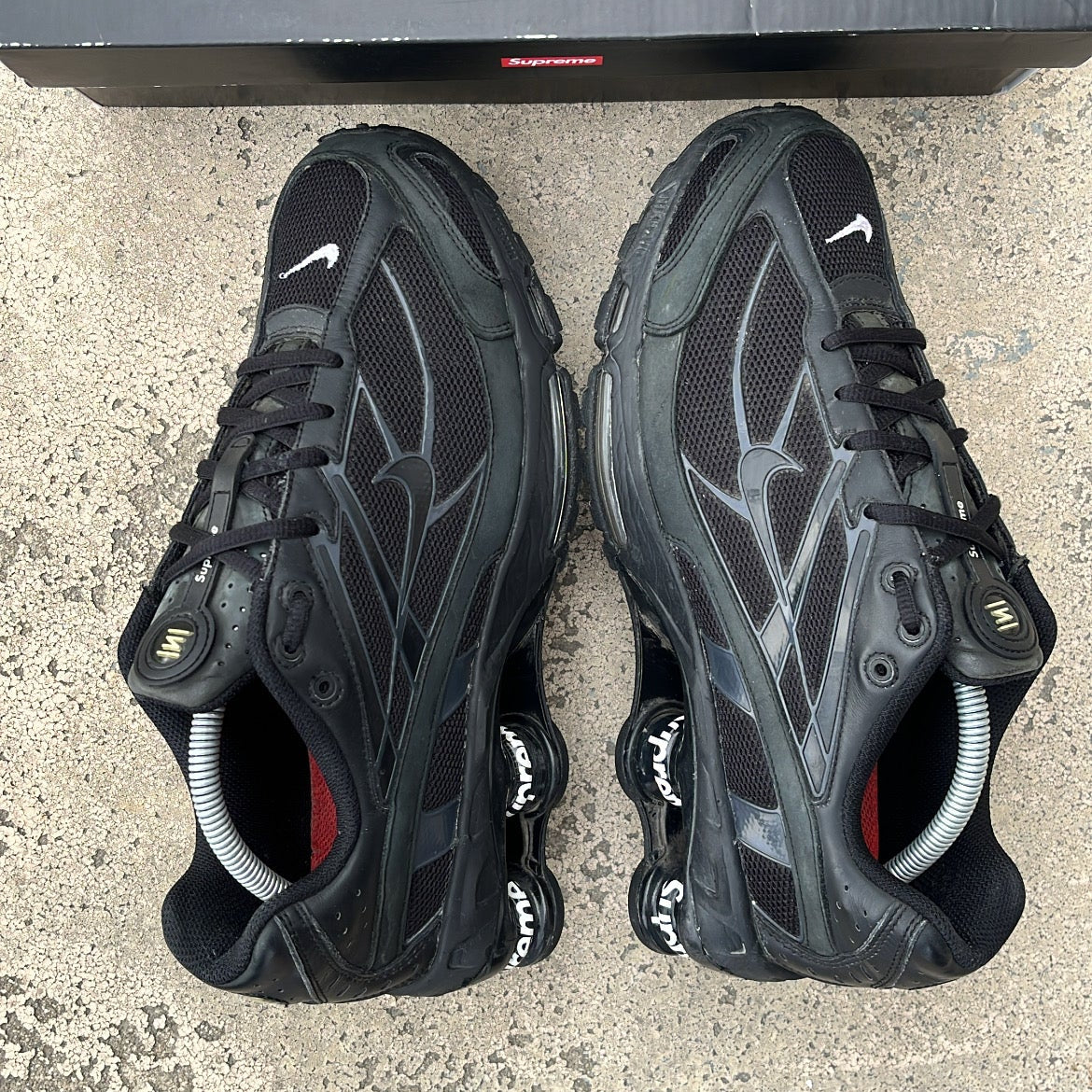 Shox Supreme Black - EU43 / US9.5 / UK8.5