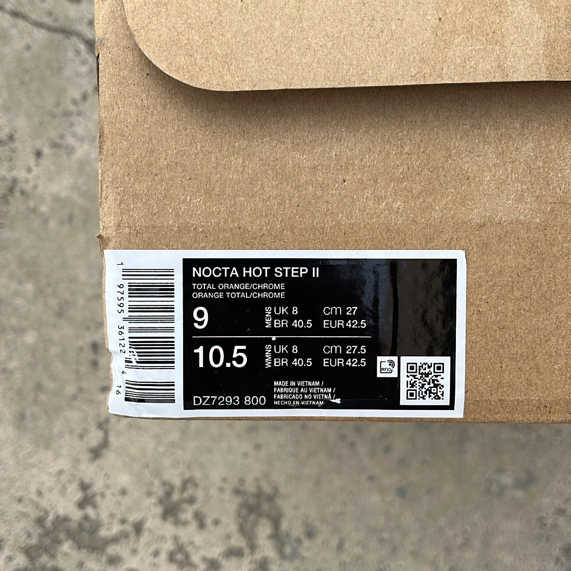 Nocta Hot Step 2 Orange - EU42.5 / US9 / UK8