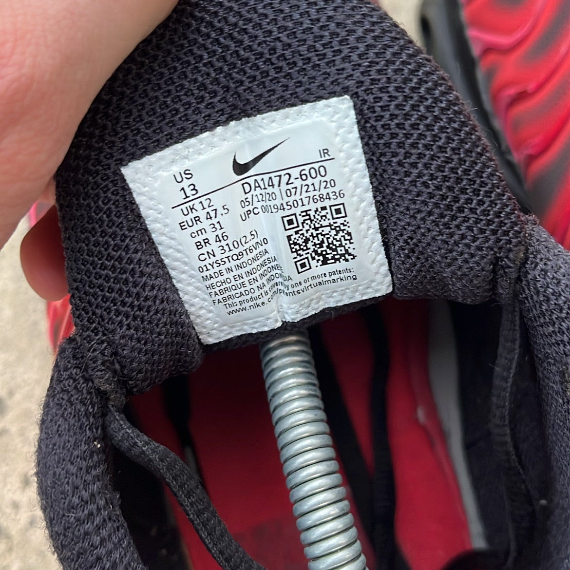 Tn Supreme Red - EU47.5 / US13 / UK12