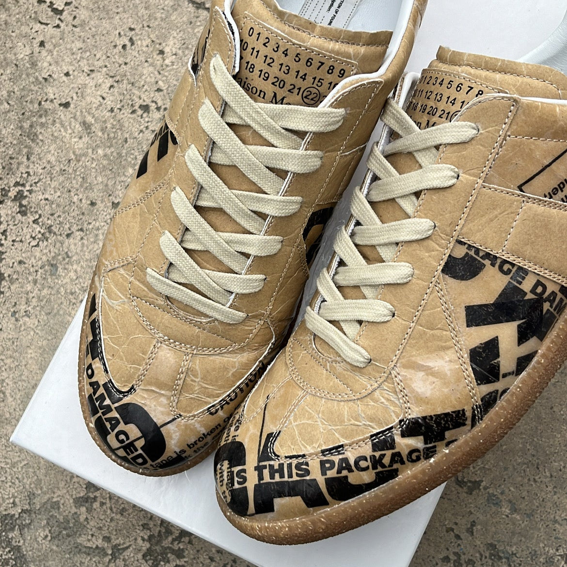 Maison Margiela GAT Newspaper Taped - EU44 / US10 / UK9